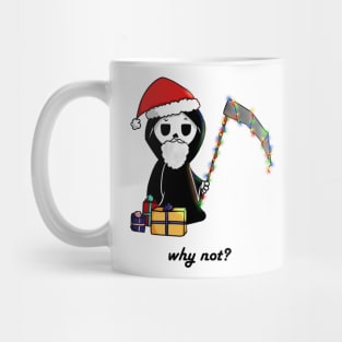 Christmas Grim Reaper Mug